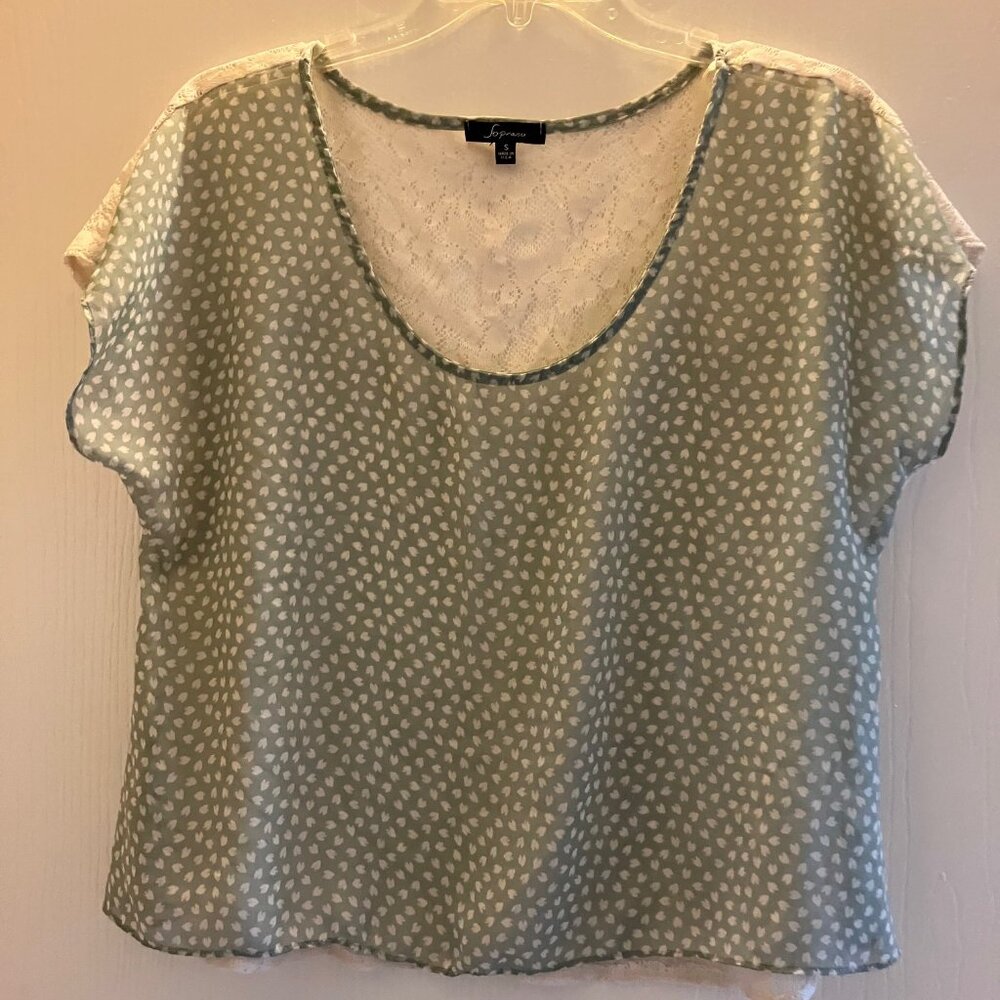 Lace Back Camisole Shirt